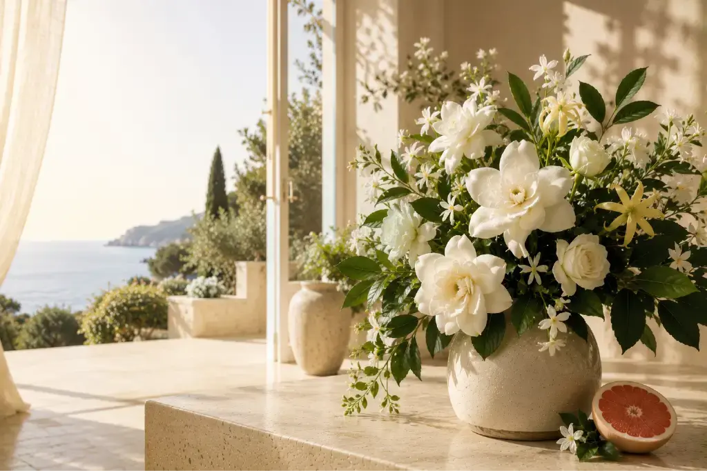 Gardenia-Een-elegante-bloemengeur-met-frisse-en-houtachtige-accenten GeurFris.nl