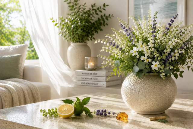 Raumduft DES: Ein eleganter Duft mit frischer Zitrus, aromatischem Lavendel und warmen Holznoten