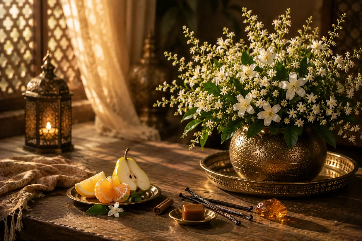 Huisparfum-Orient-Een-warme-oriëntaalse-geur-met-vanille-witte-bloemen-en-een-verfijnde-gourmand-basis GeurFris.nl