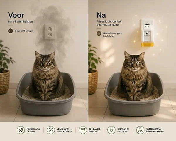 Navulling Dierengeurverwijderaar voor Frisse Sfeer Ambielectric