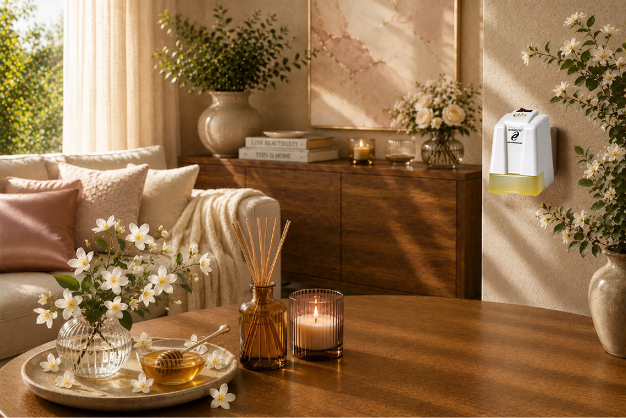 Huisparfum Jasmijn Navulling Geurverspreider - Elegante Bloemige Geur Ambielectric