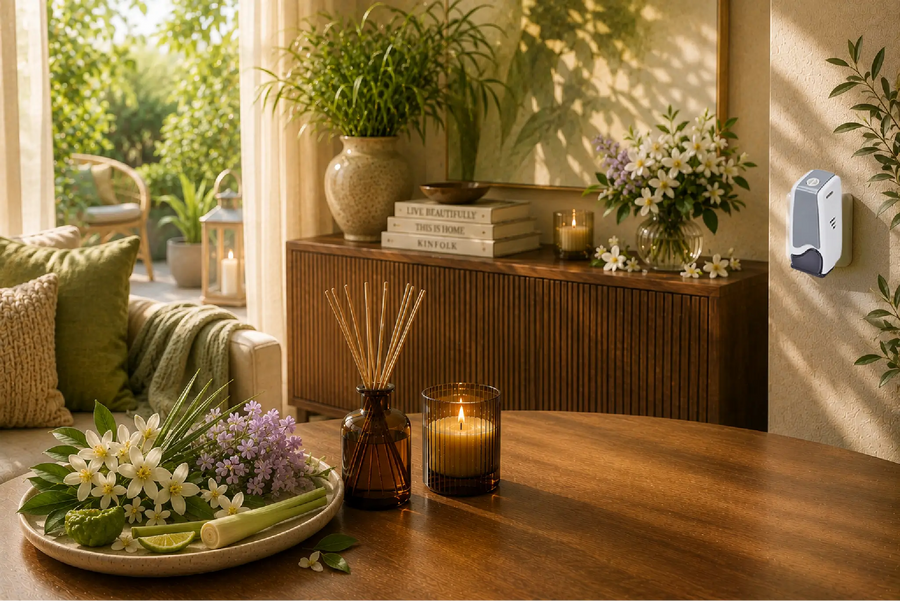 Frisse zomergeur met Ambielectric Citronella Navulling Ambielectric